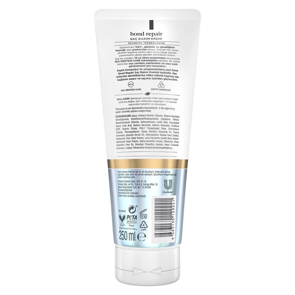 Dove Peptide Bond Repair Savior Repairing Hair Care Cream 250 ml