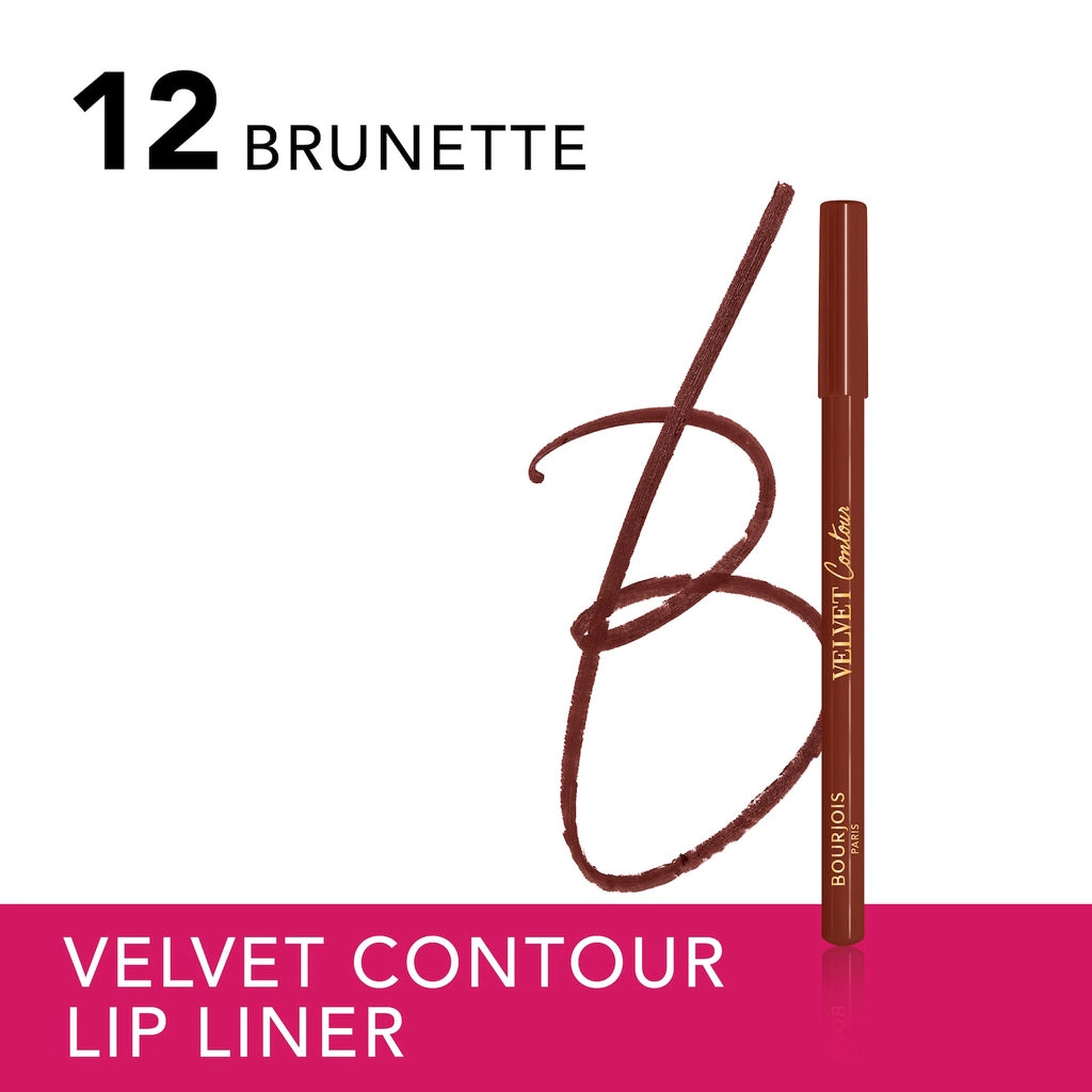 Bourjois Velvet Contour Lip Pencil 12 Brunette