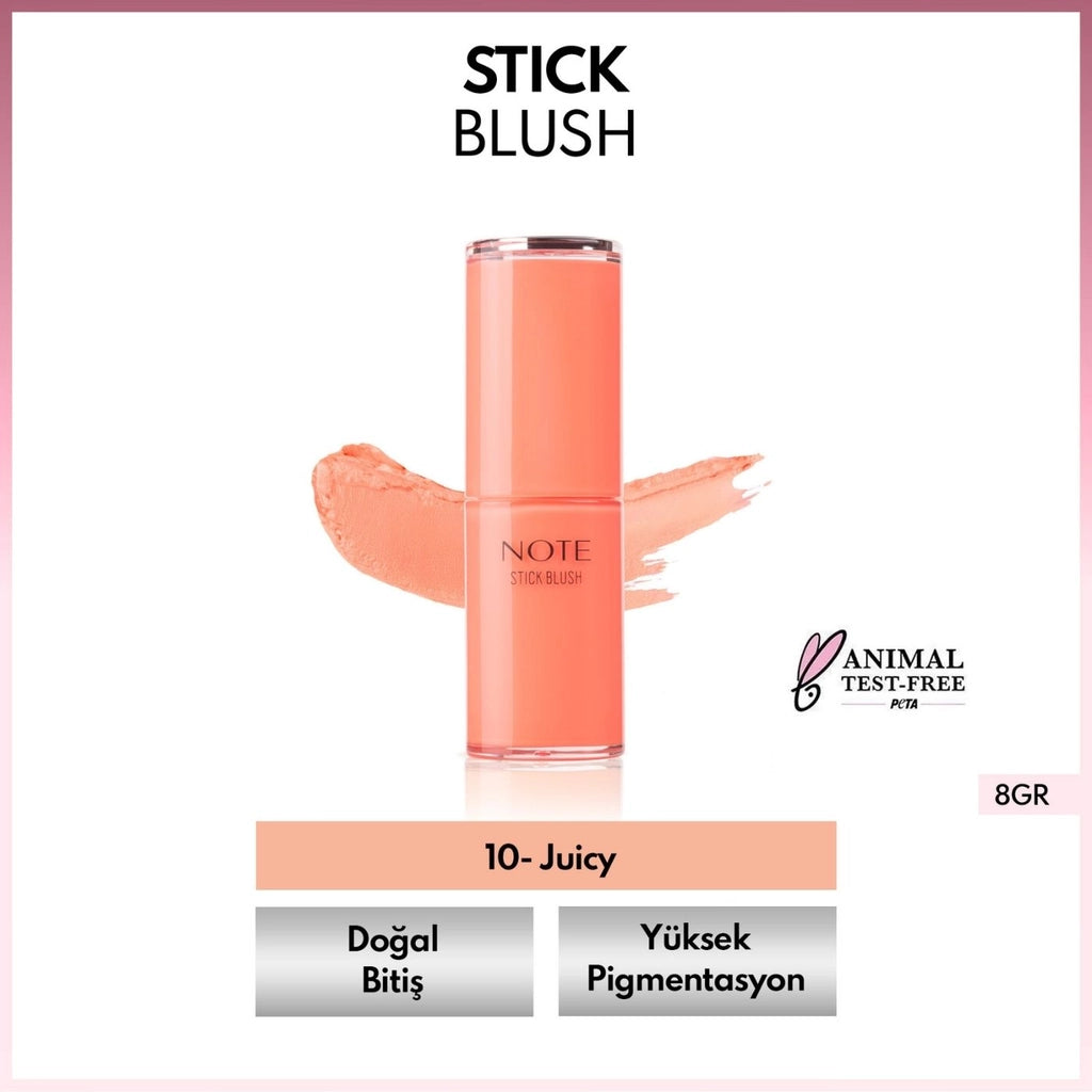 Note Stick Blush Moisturizing Soft Stick Blush 40 Ruby