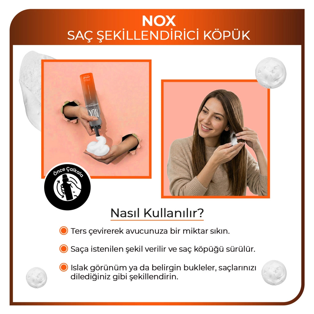 Morfose Nox Hair Mousse 200 ml