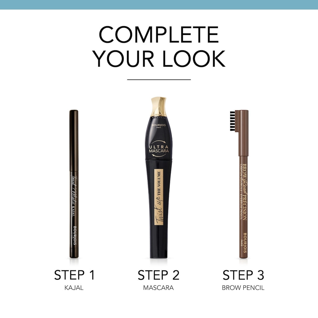 Bourjois Twist Matic Kajal 2 in 1 Eye Pencil 02 Brown W&