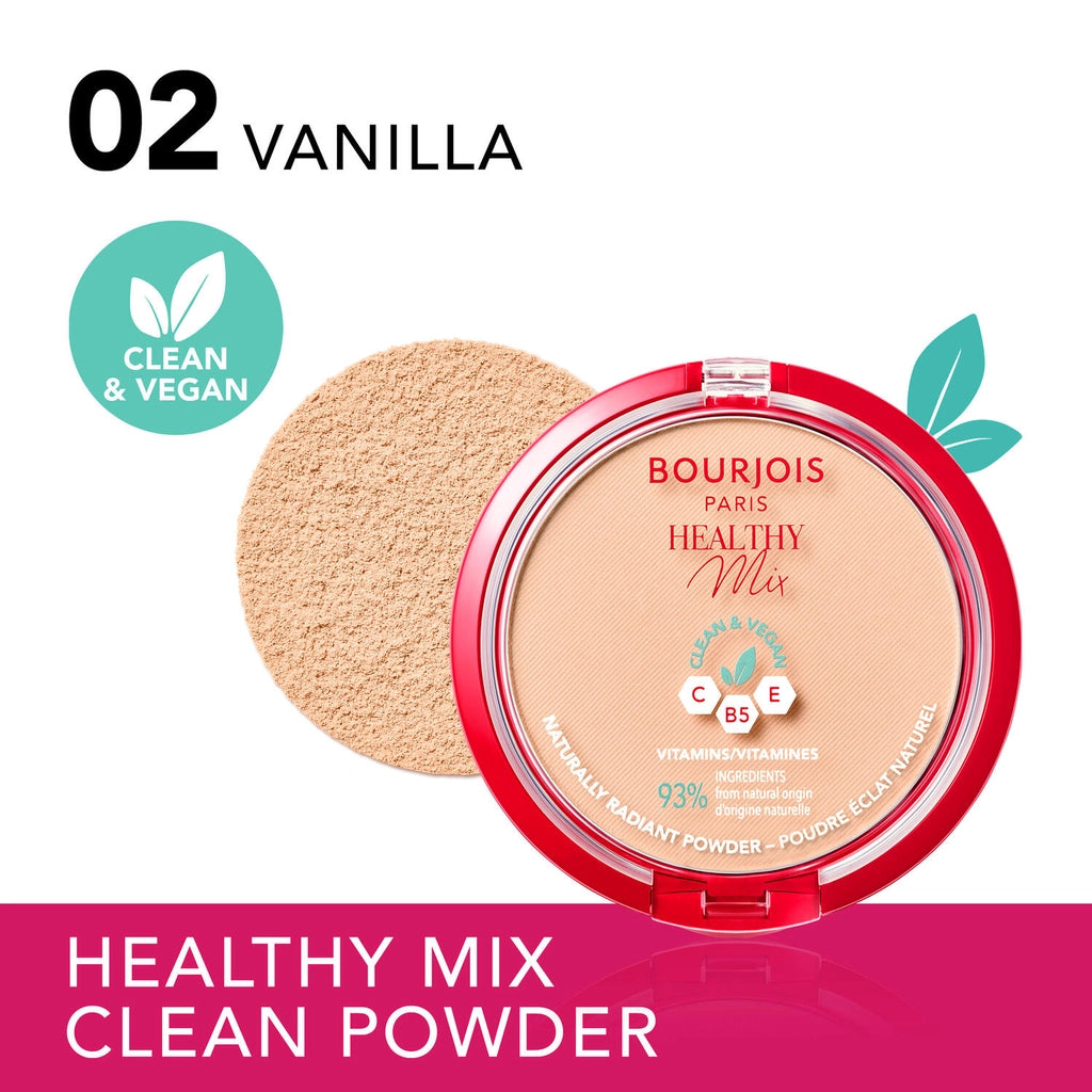 Bourjois Healthy Mix Clean Powder 02 Vanilla