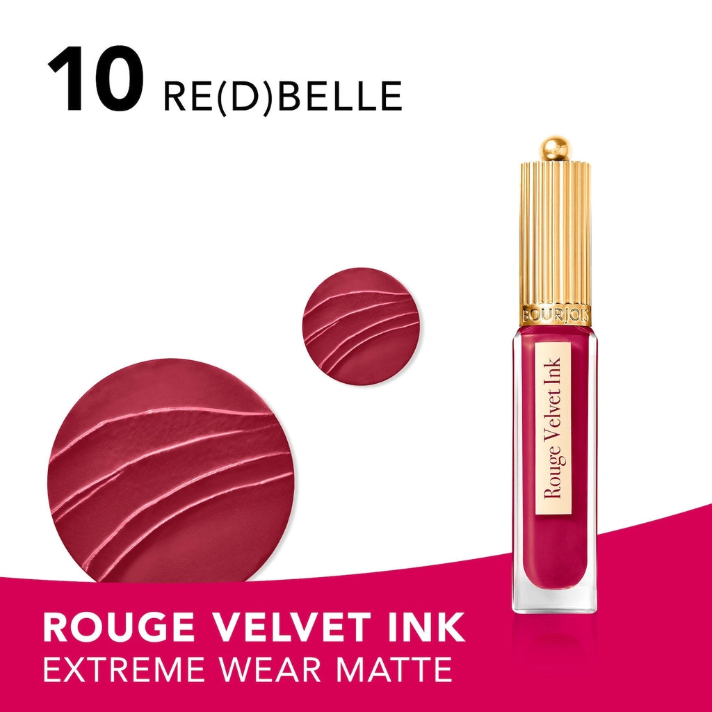 Bourjois Rouge Velvet Ink Liquid Lipstick 10 Re(D)belle