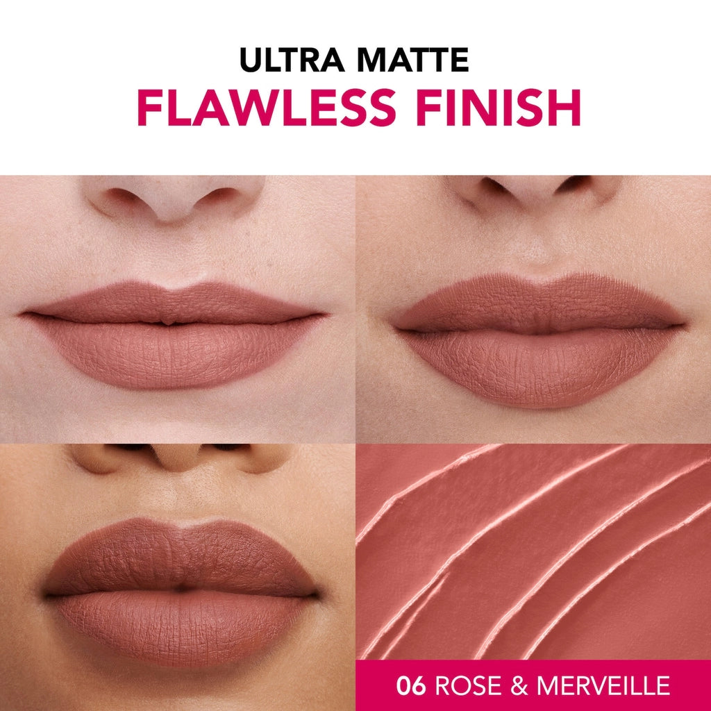 Bourjois Rouge Velvet Ink Liquid Lipstick 06 Rose & Merveille