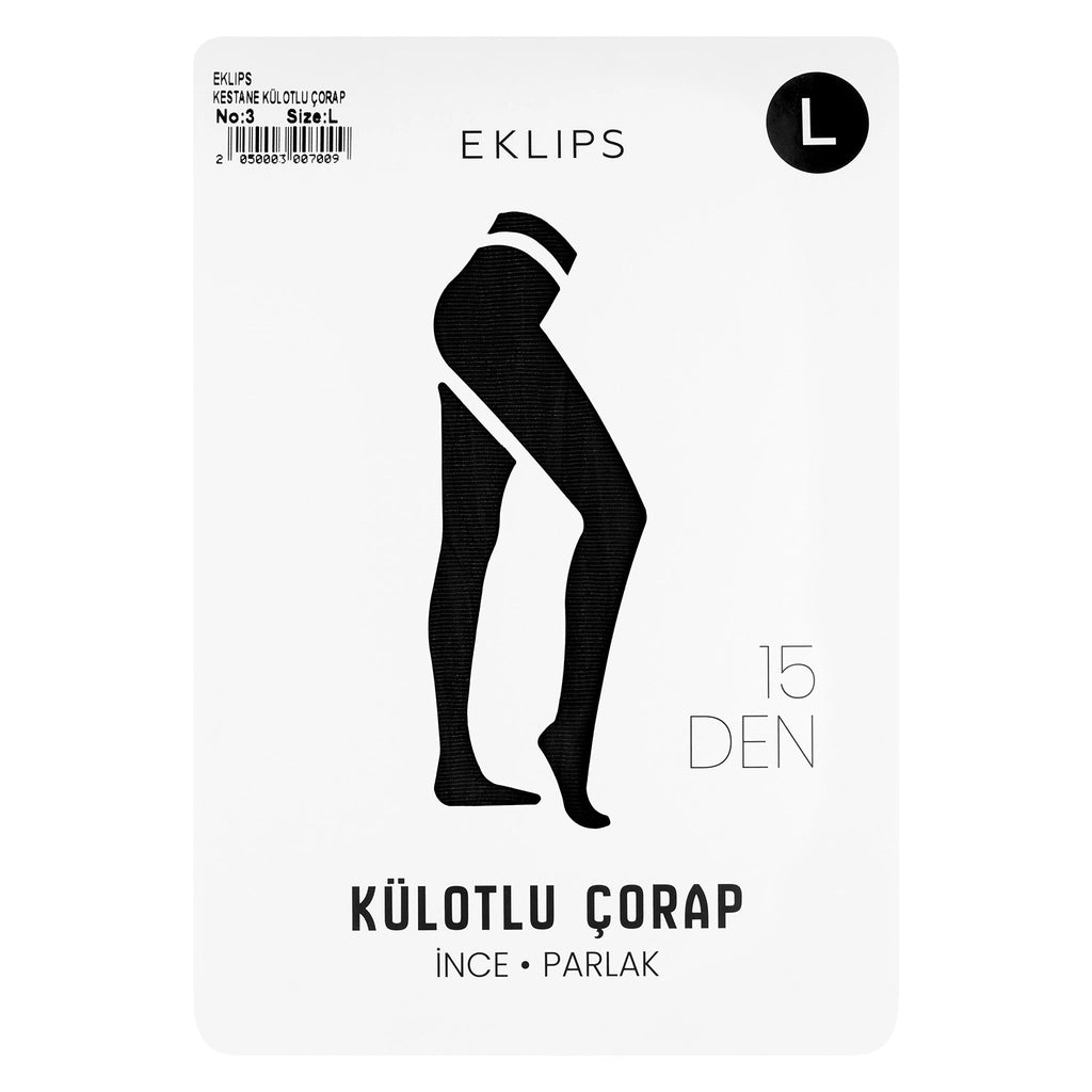 Eklips Chestnut Pantyhose Size S