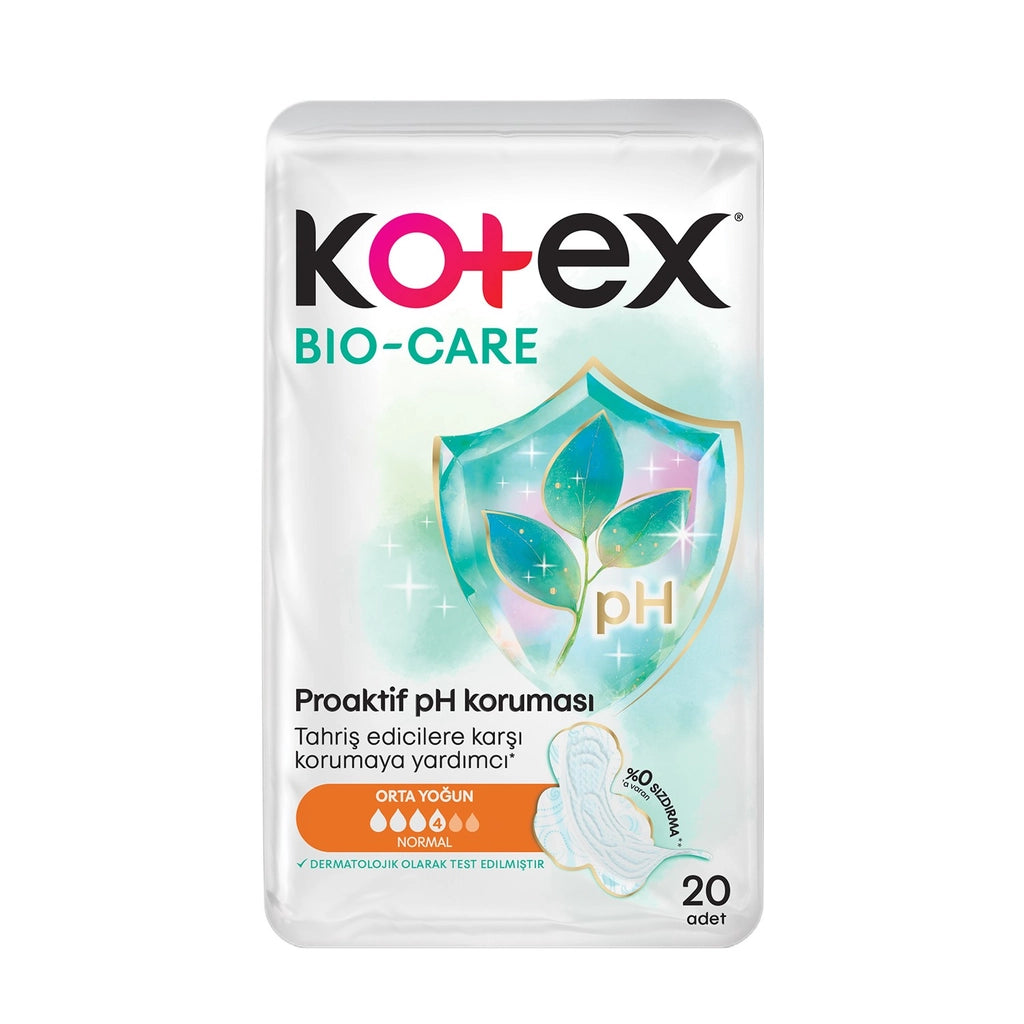 Kotex Bio-Care Quadro Normal Sanitary Pads 20pcs