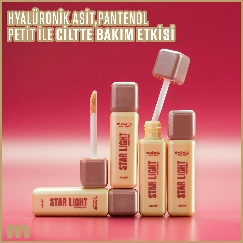 Maruderm Make Up Star Light Liquid Illuminator Pale Gold