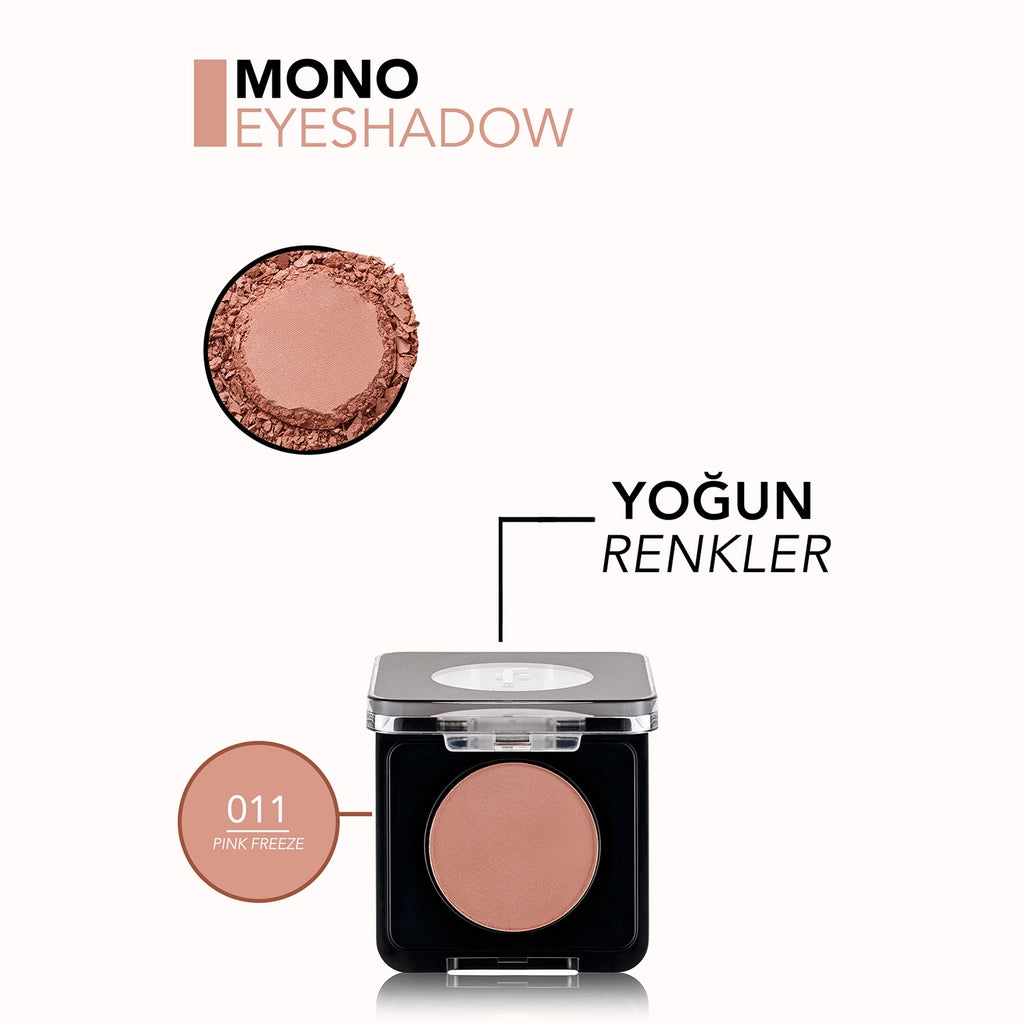 Flormar Mono High Pigmented Single Pearl Eye Shadow 011 Pink Freeze
