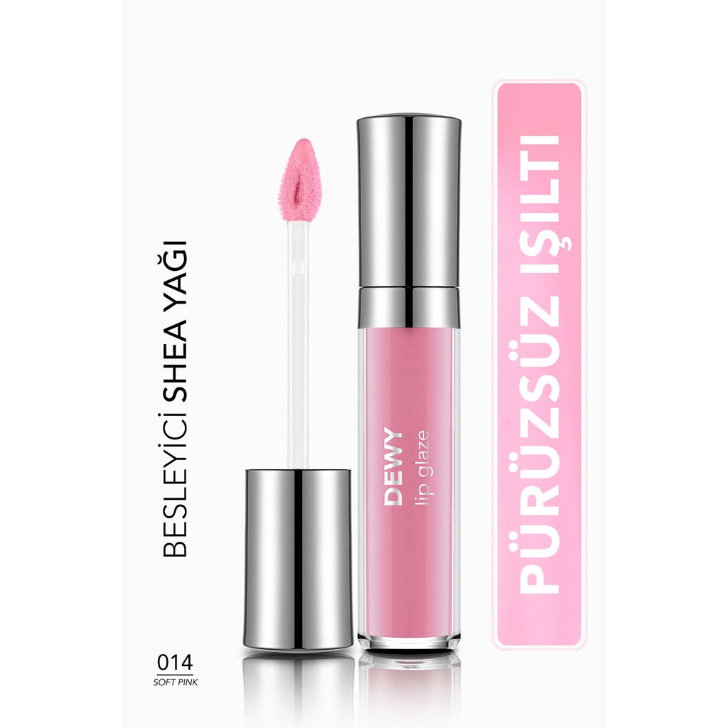 Flormar Dewy Lip Glaze Lip Gloss 022 Walk With Me