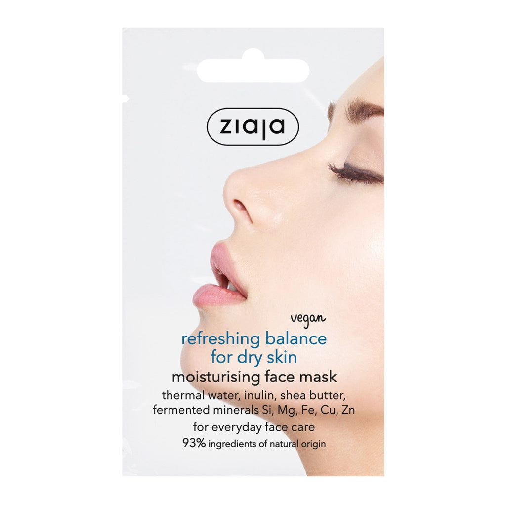 Ziaja Refreshing Balancing Moisturizing Face Mask 7 ml (Dry Skin)