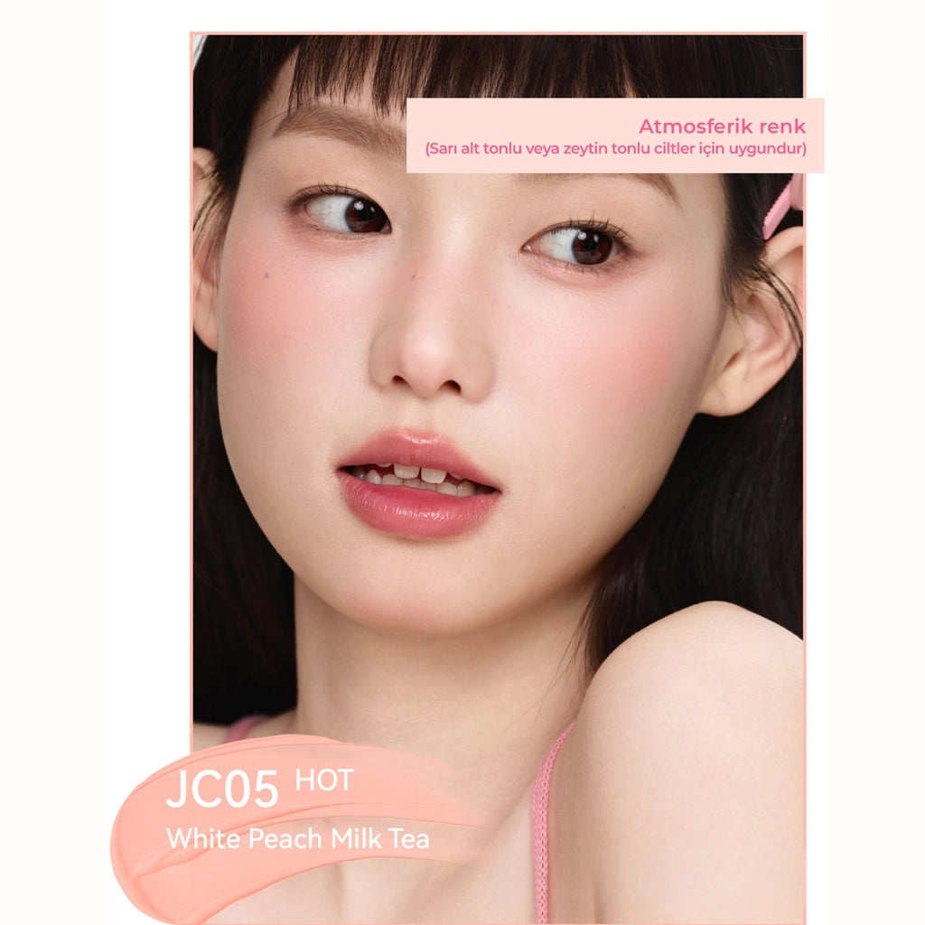AZTK Liquid Blush Jelly Effect Liquid Blush JC05 White Peach Milk Tea