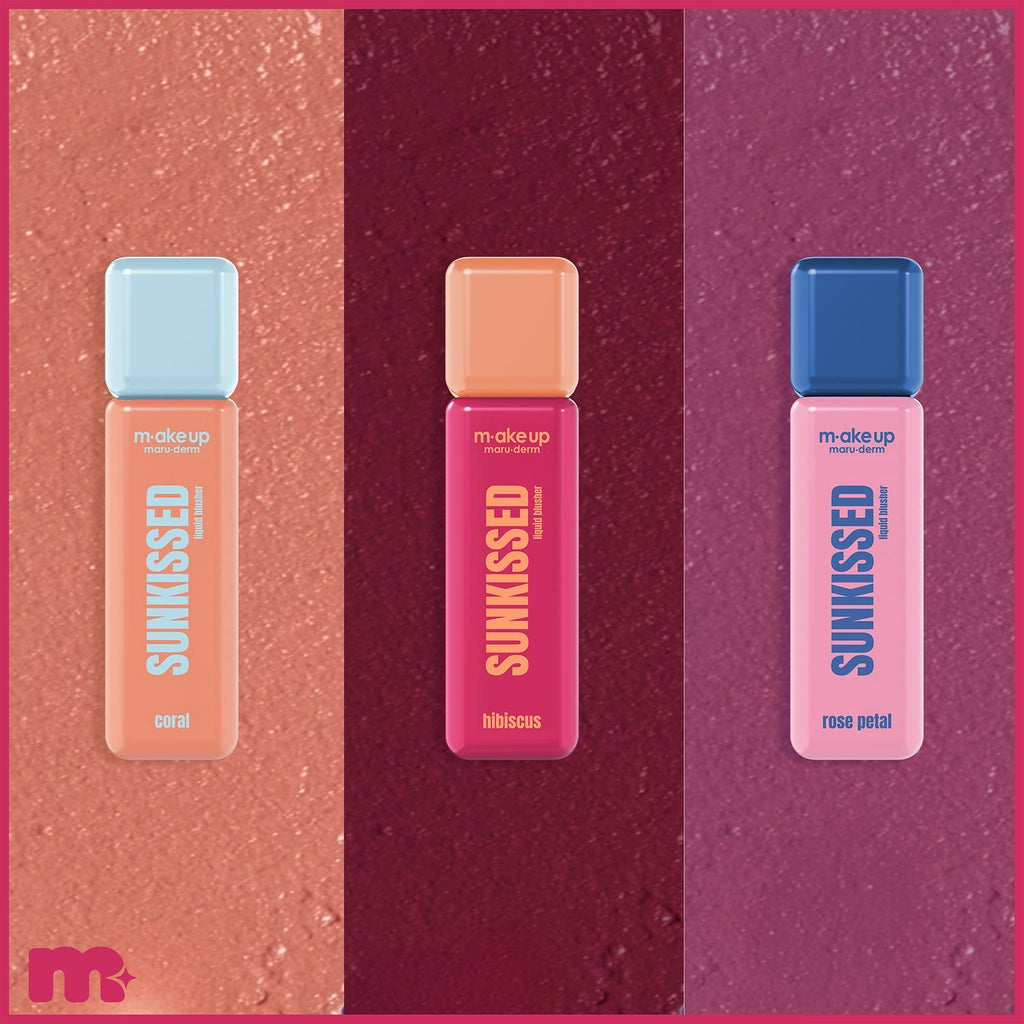 Maruderm Make Up Sunkissed Liquid Blush Hibiscus