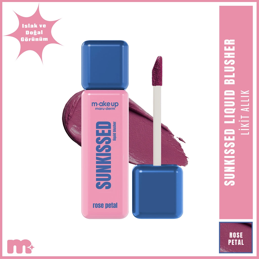 Maruderm Make Up Sunkissed Liquid Blush Hibiscus