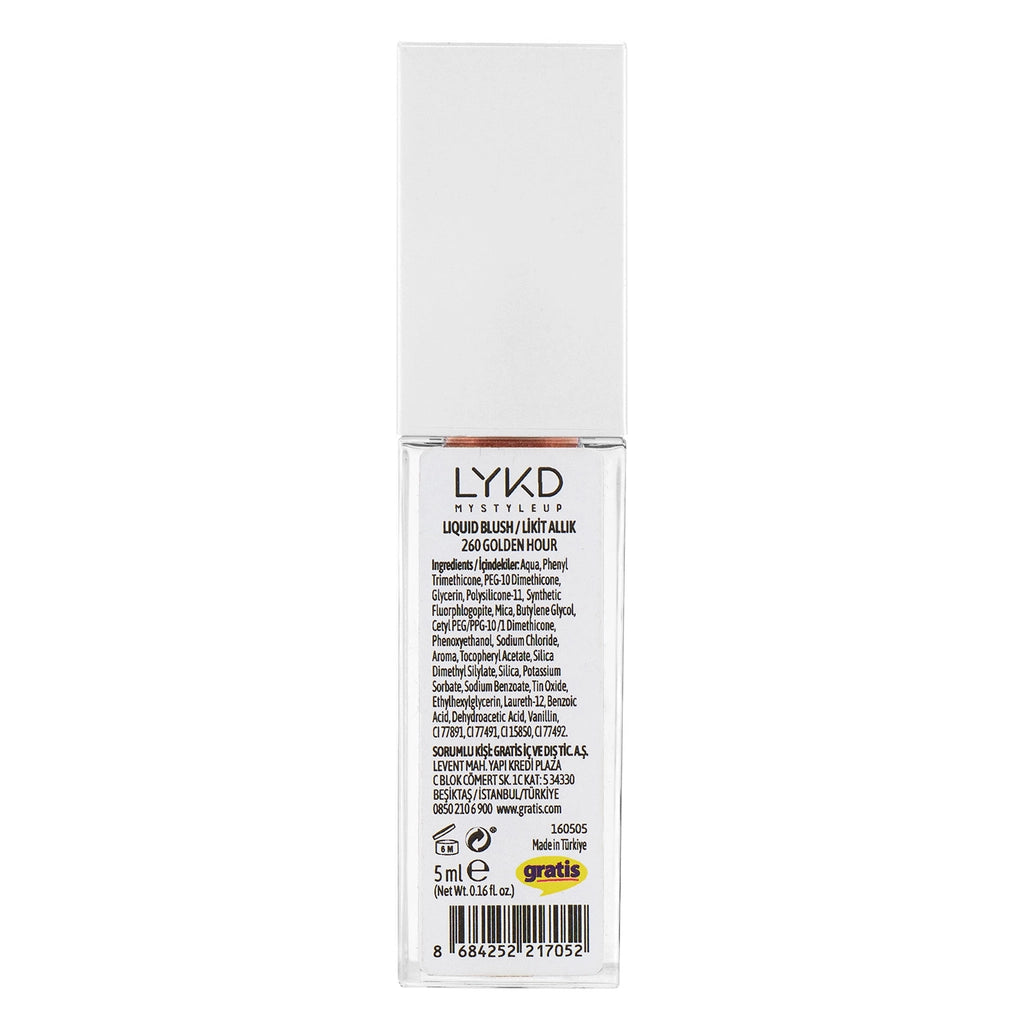 LYKD Aura Liquid Blush 260 Golden Hour