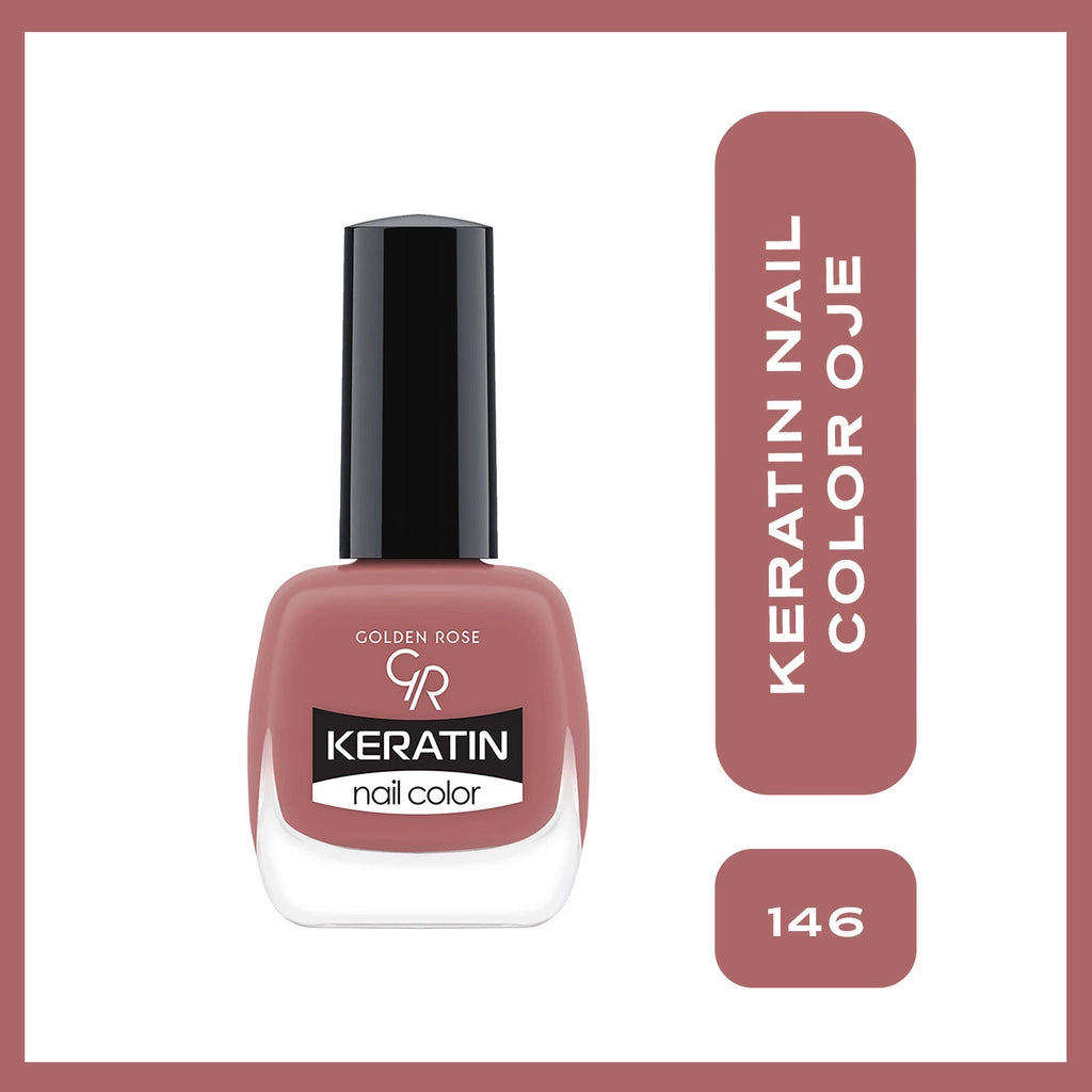 Golden Rose Keratin Nail Color Nail Polish No: 93