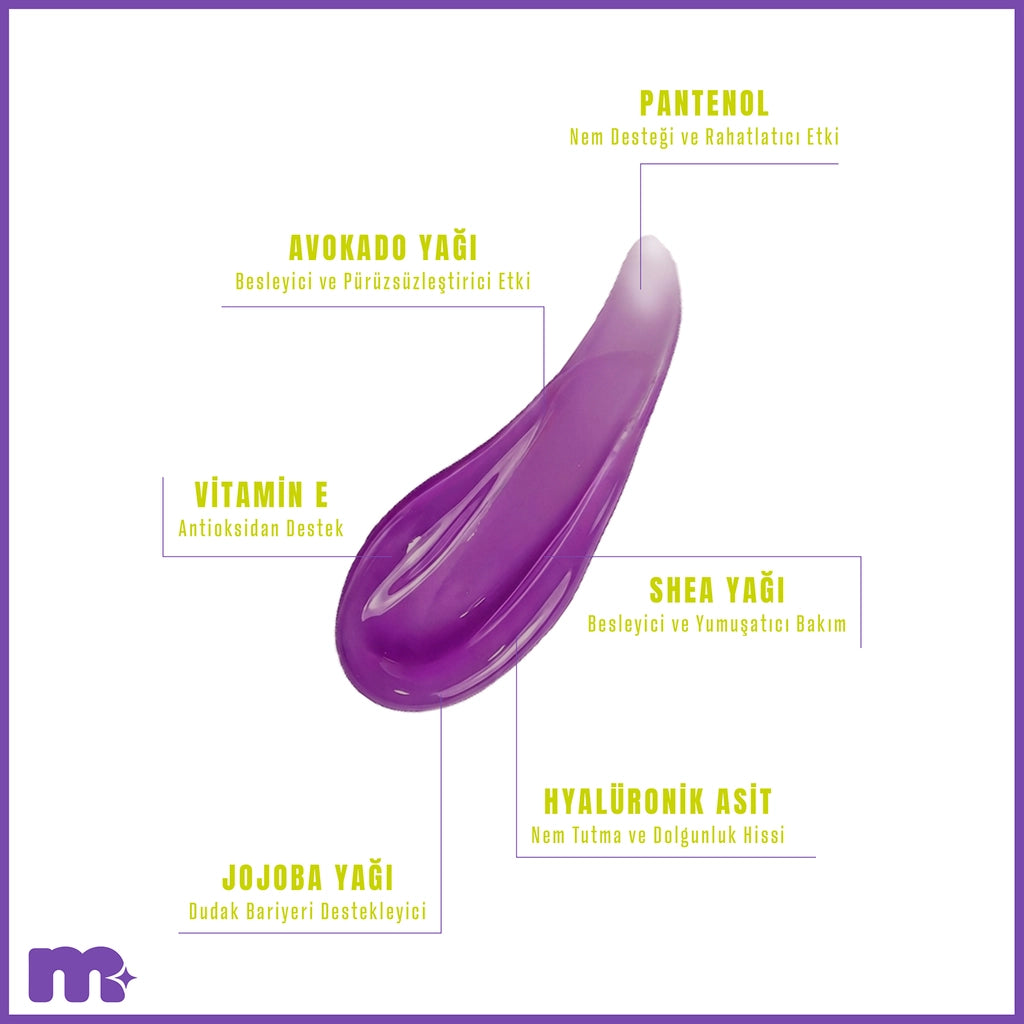 Maruderm Make Up Cuddle Balm Lip Balm Starwberry Line