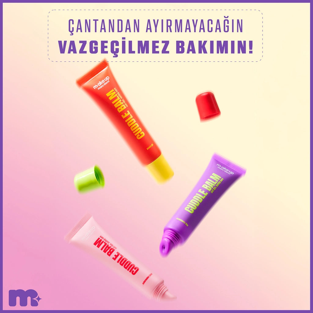Maruderm Make Up Cuddle Balm Lip Balm Starwberry Line