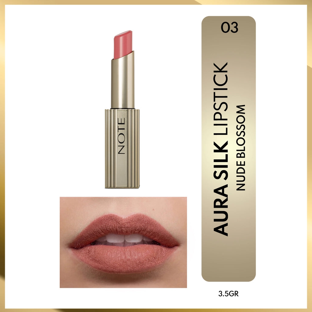 Note Aura Silk Lipstick Lipstick 12 Iconic Red