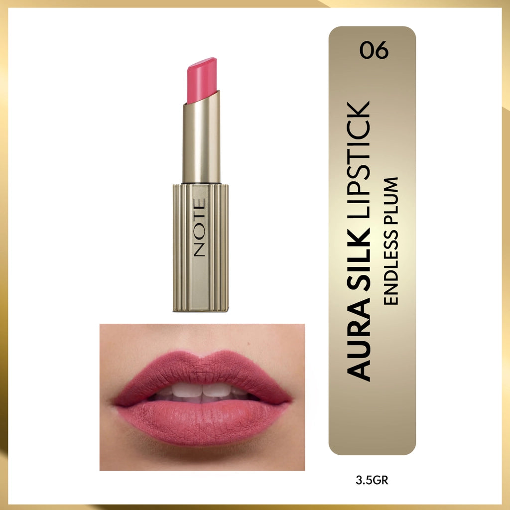 Note Aura Silk Lipstick Lipstick 12 Iconic Red