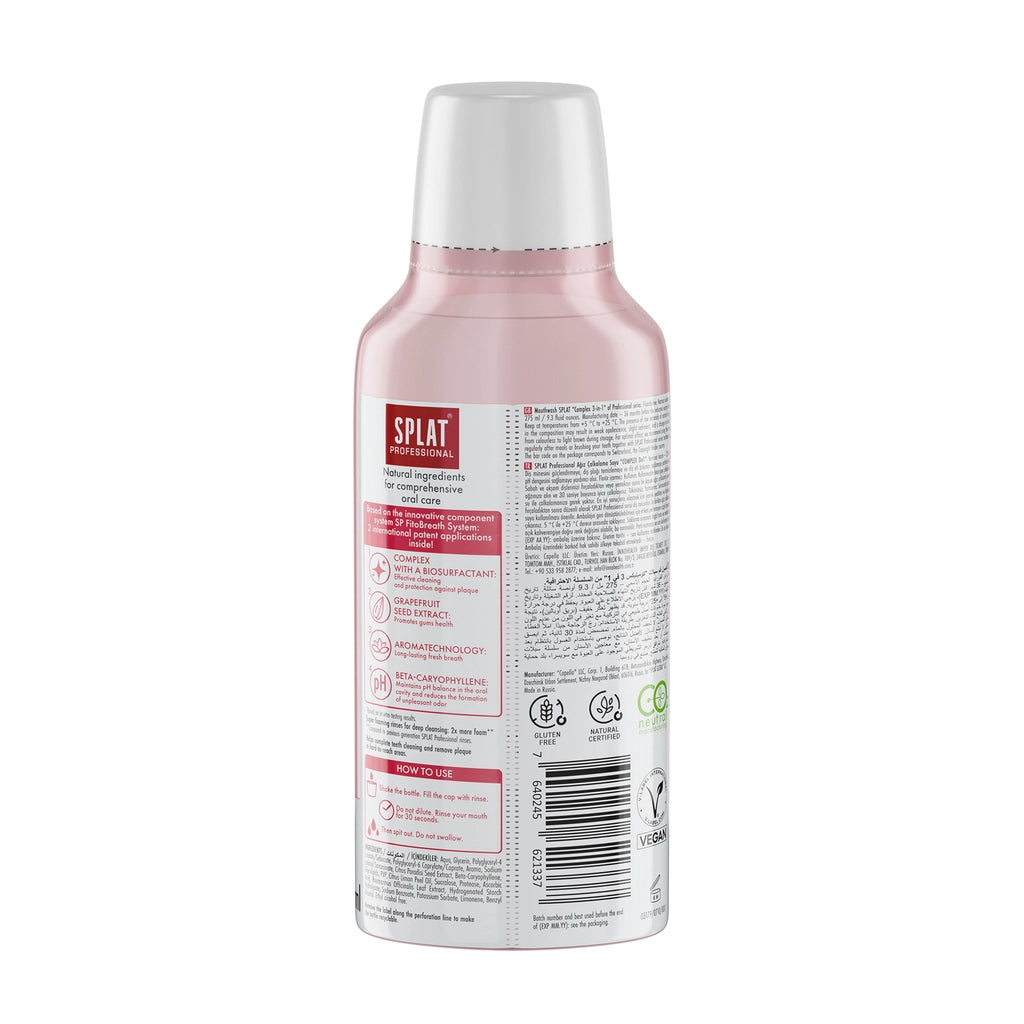 Splat Professional Complex 3 in 1 Mouth Care Water 275 ml