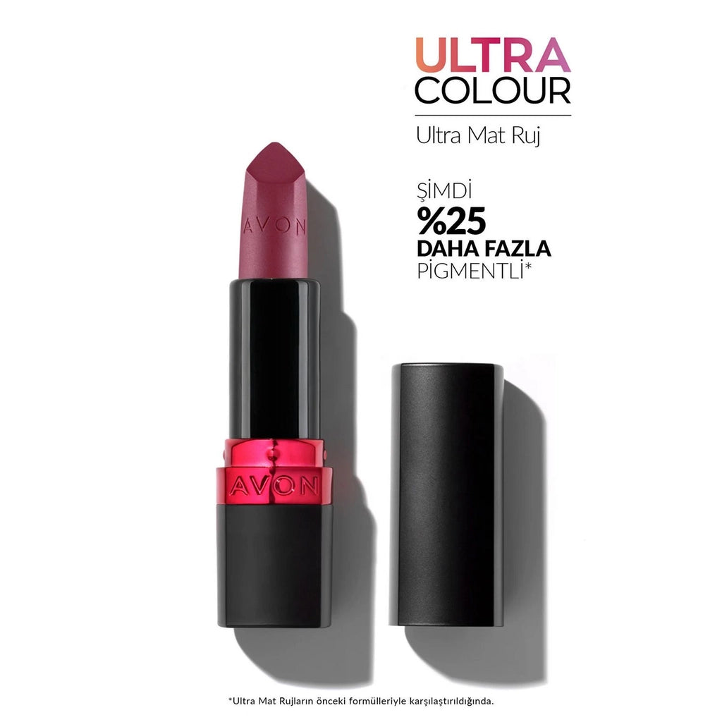 Avon Ultra Matte Lipstick 30 Ruby Kiss