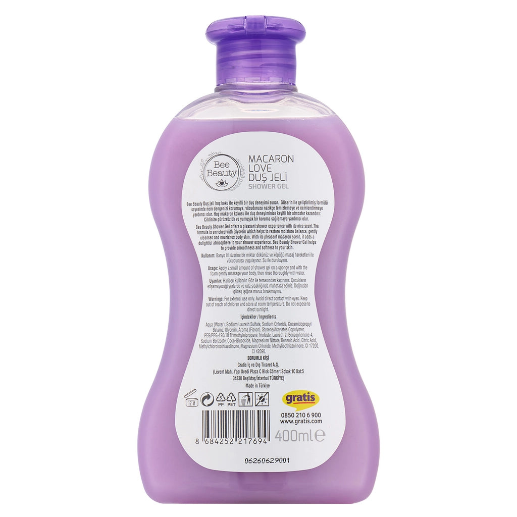 Bee Beauty Shower Gel Macaron Love 400 ml