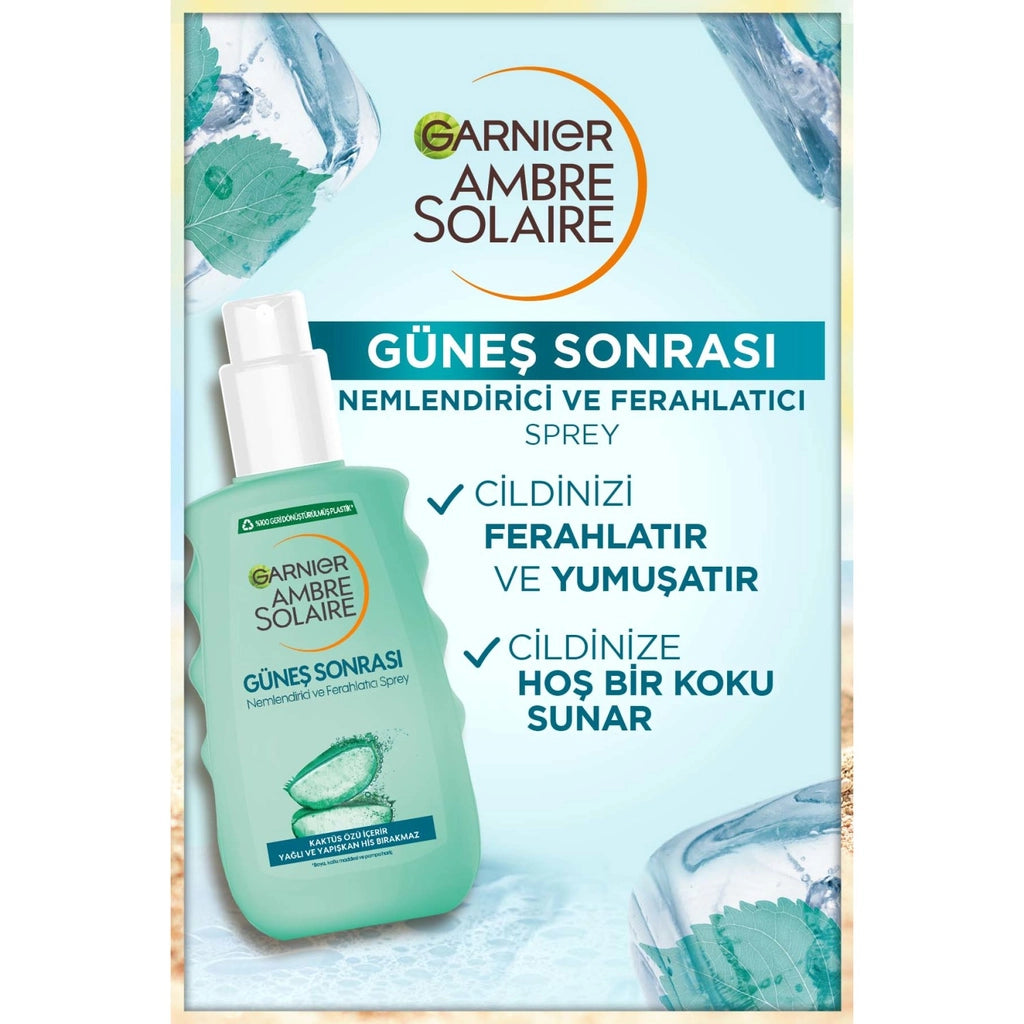 Garnier Ambre Solaire After Sun Moisturizing Refreshing Spray 200 ml