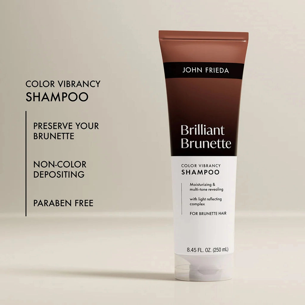 John Frieda Brilliant Brunnette Color Vibrancy Color Revitalizing Shampoo 250 ml
