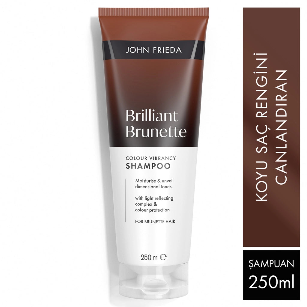 John Frieda Brilliant Brunnette Color Vibrancy Color Revitalizing Shampoo 250 ml