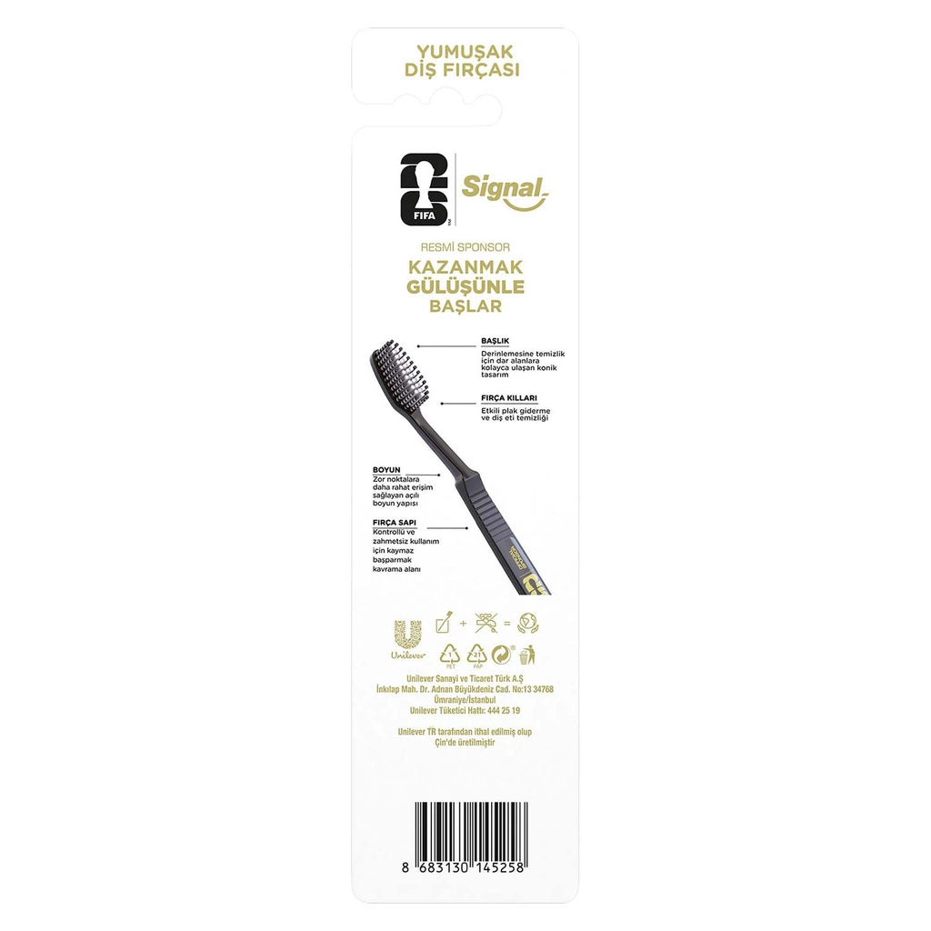 Signal Best Defender Limited Edition Strong Cleaning Effect Toothbrush (Soft)