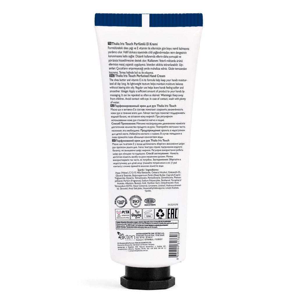 Thalia Perfumed Hand Cream Iris Touch 60 ml