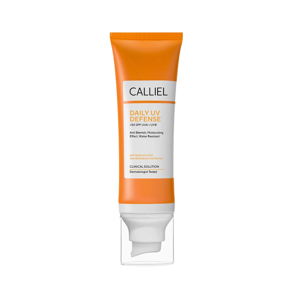 Calliel SPF50 High Protection and Moisturizing Effective Anti-Blemish Daily Sunscreen Face Sun Cream 80 ml