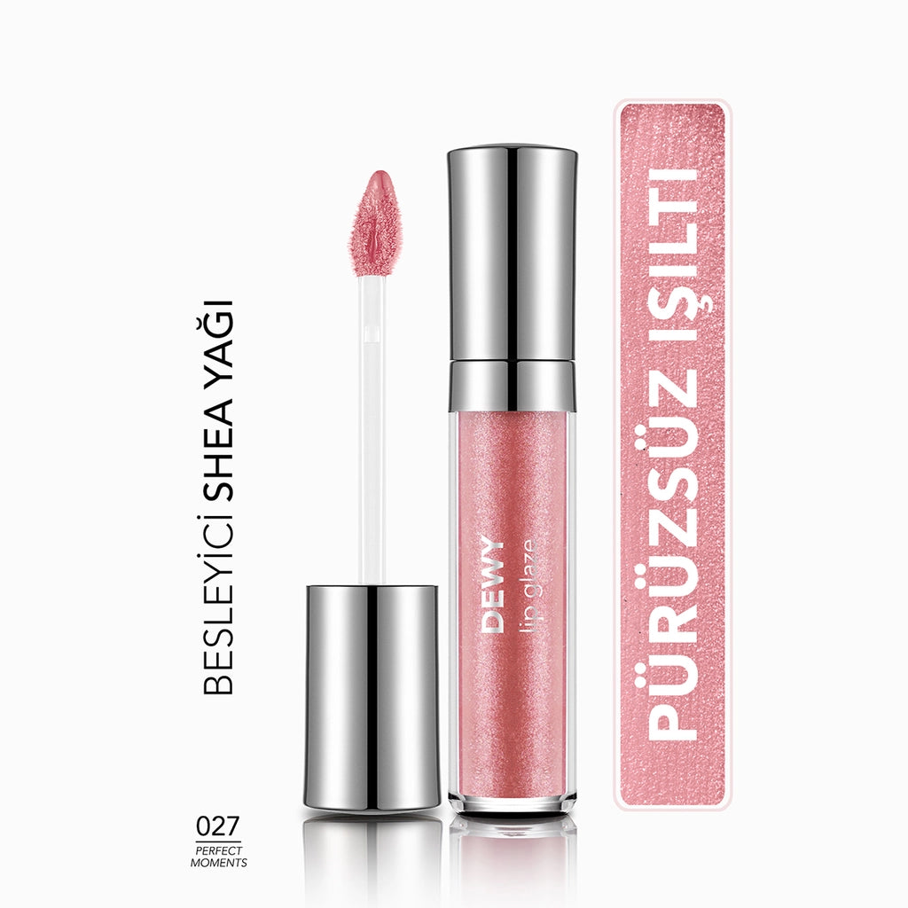 Flormar Dewy Lip Glaze Lip Gloss 022 Walk With Me
