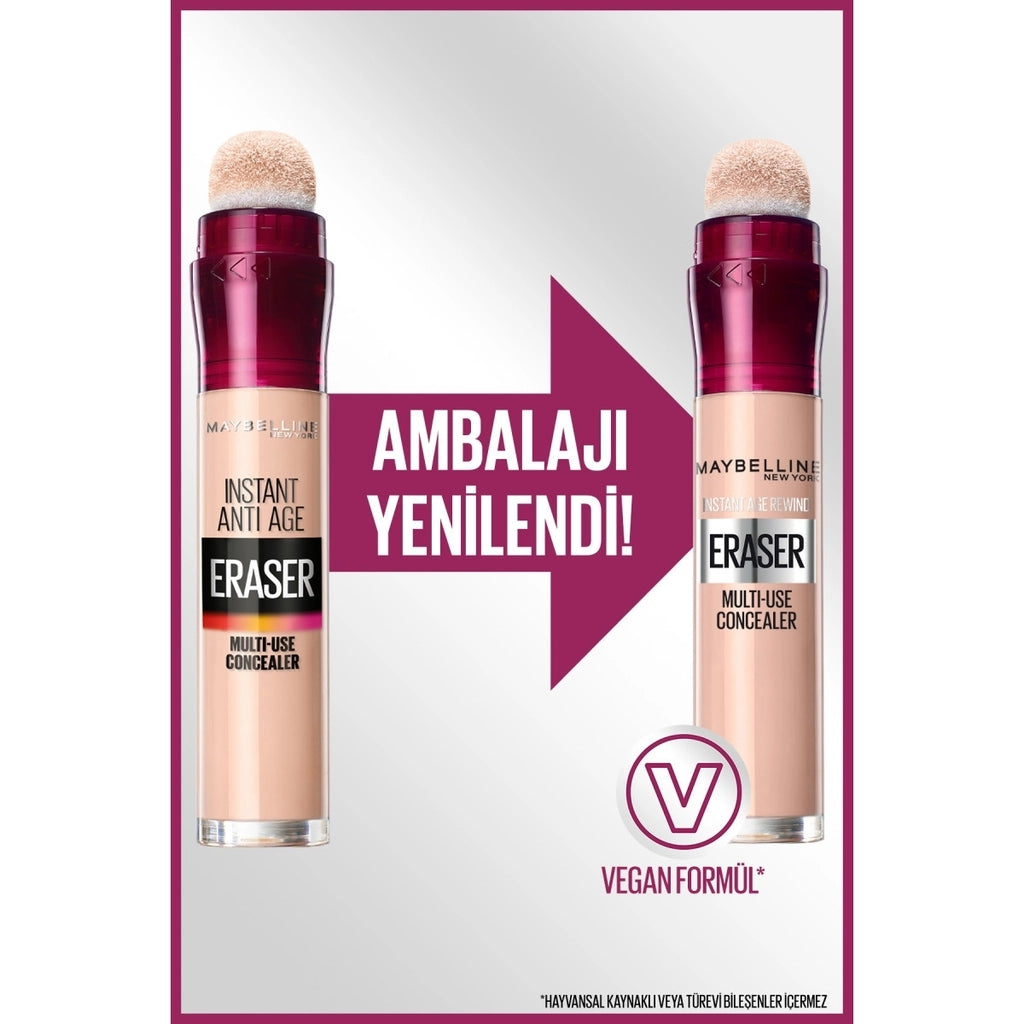 Maybelline New York Instant Anti Age Eraser Concealer 121 Light Honey