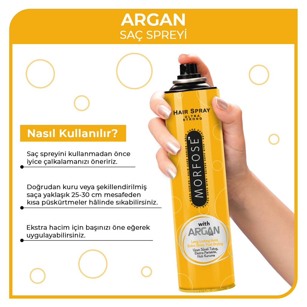 Morfose Argan Hair Spray 300 ml
