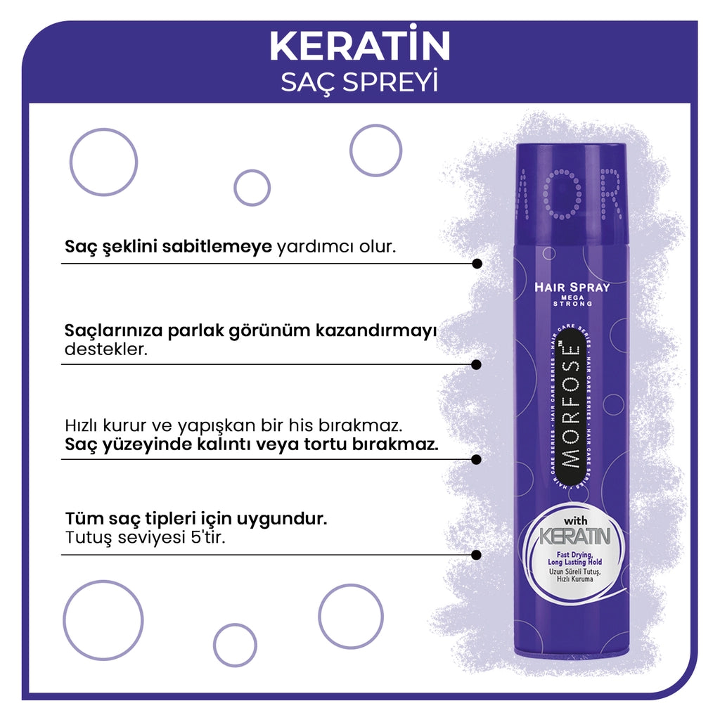 Morfose Keratin Hair Spray 300 ml