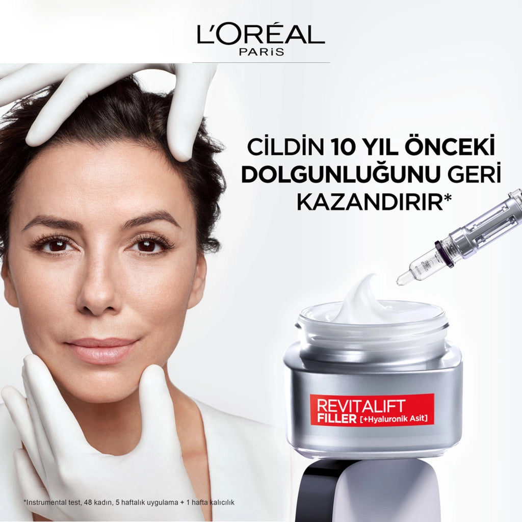 Loreal Paris Revitalift Filler Intensive Plumping Hyaluronic Acid Anti-Aging Day Cream 5