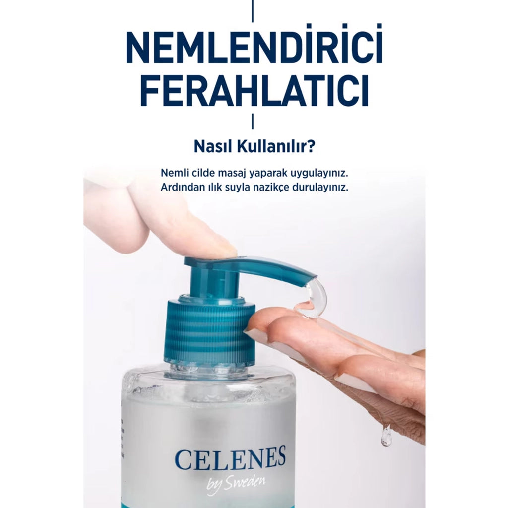 Celenes Thermal Moisturizing and Revitalizing Facial Cleansing Gel Dry and Sensitive Skin 250 ml
