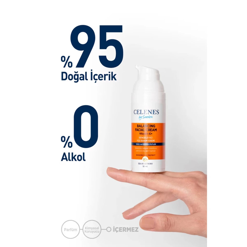 Celenes Sea Buckthorn Brightening and Balancing Face Care Cream 50 ml