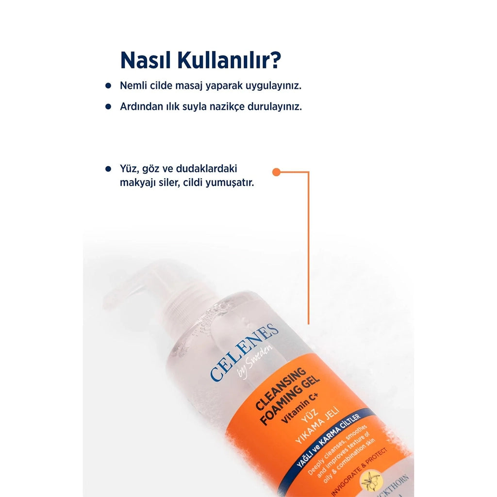 Celenes Sea Buckthorn Face Washing Gel 250 ml