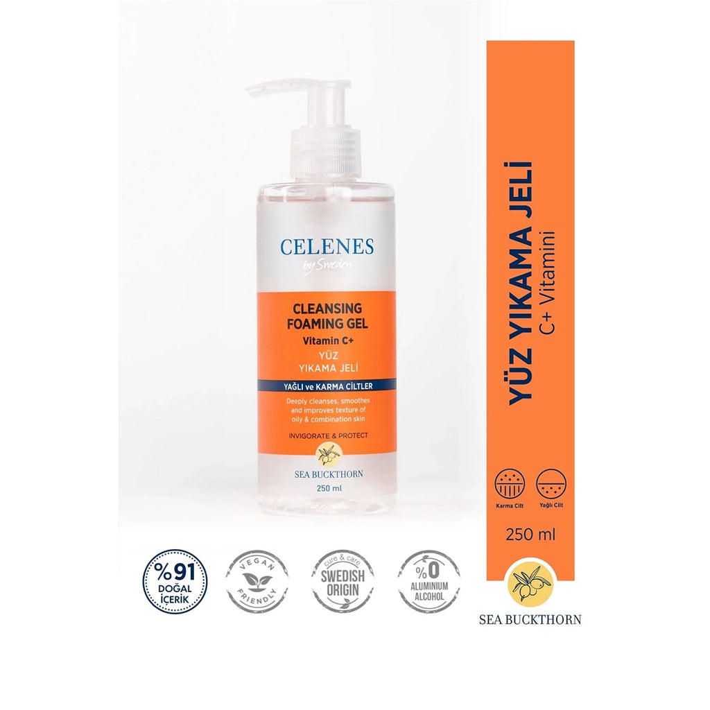 Celenes Sea Buckthorn Face Washing Gel 250 ml