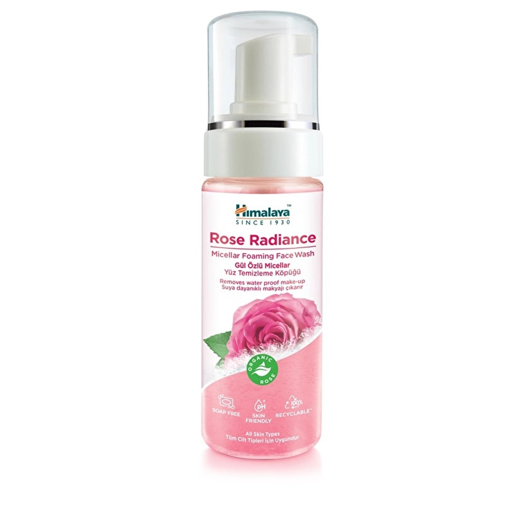 Himalaya Rose Essence Shine Micellar Facial Cleansing Foam 150 ml