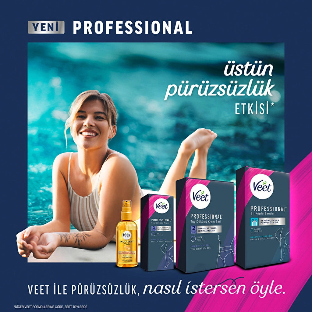 Veet Professional Bikini Depilatory Cream Set 50 ml + 50 ml