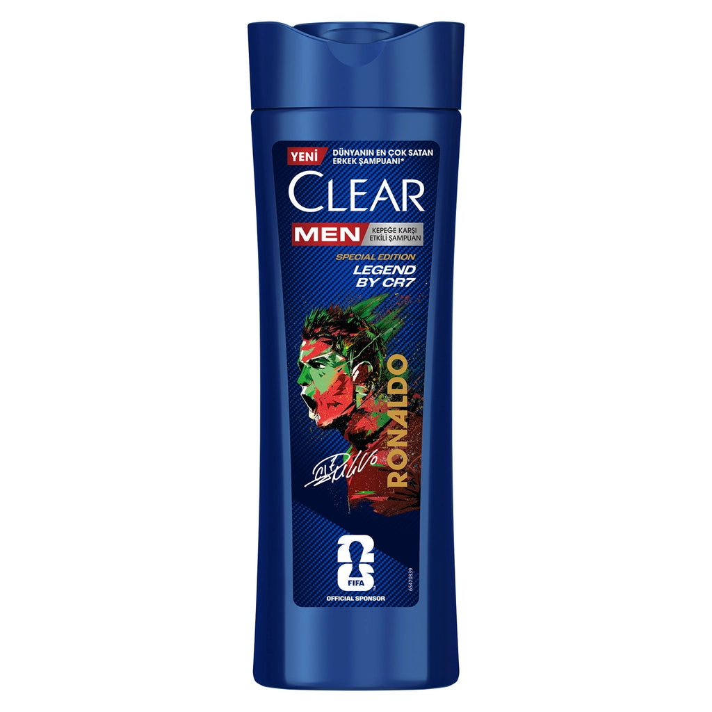 Clear Men Effective Shampoo Against Dandruff Legend By CR7 Cristiano Ronaldo 350 ml