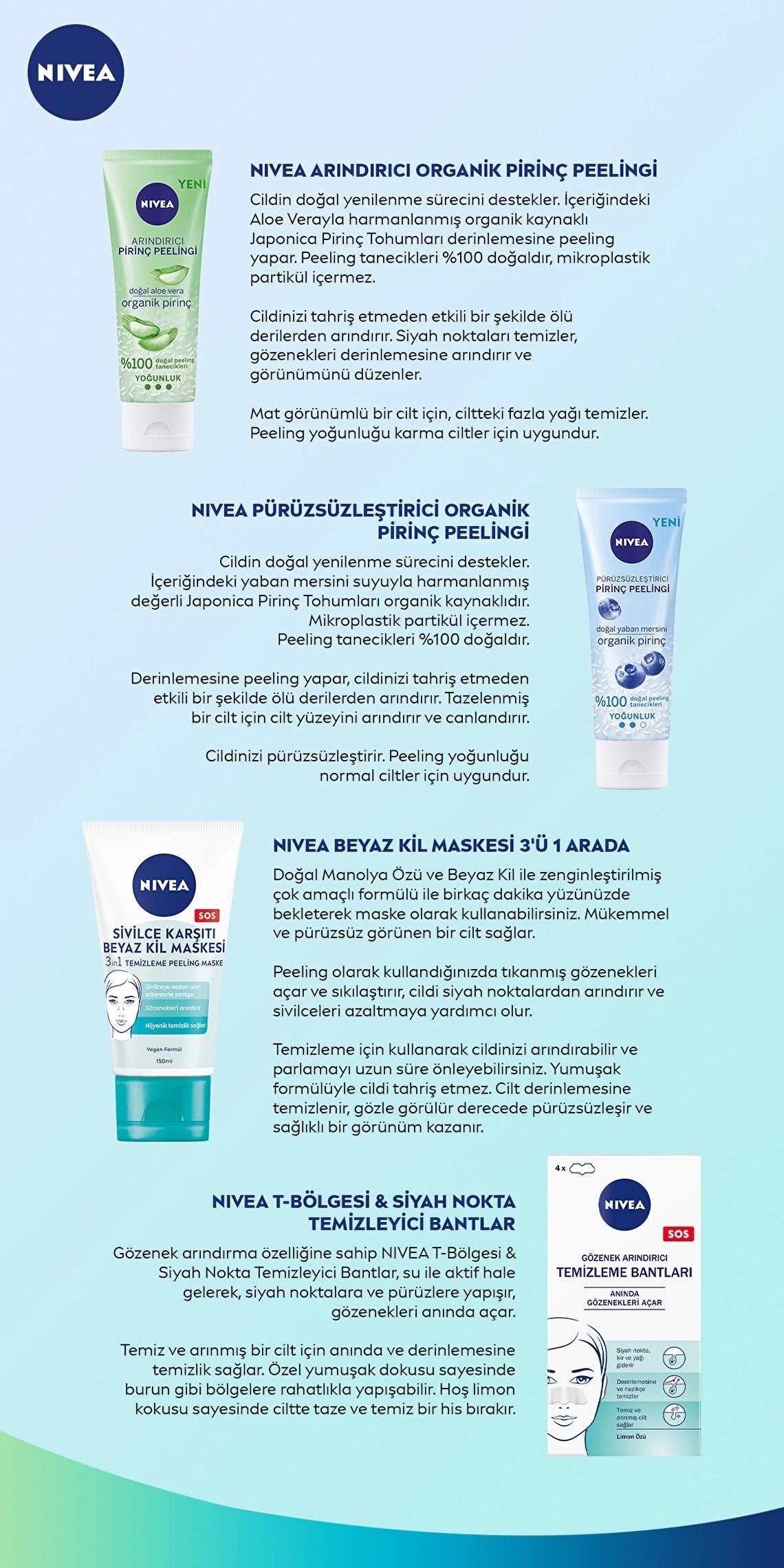 Nivea Blackhead Remover and Pore Purifying Nose T-Tape 1 Box