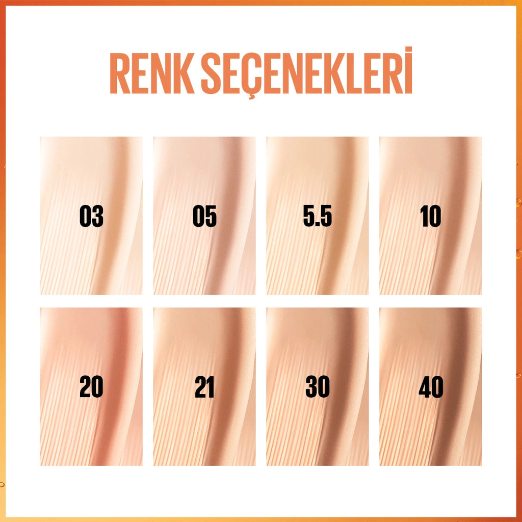 Maybelline New York Super Stay Skin Tint Foundation 03