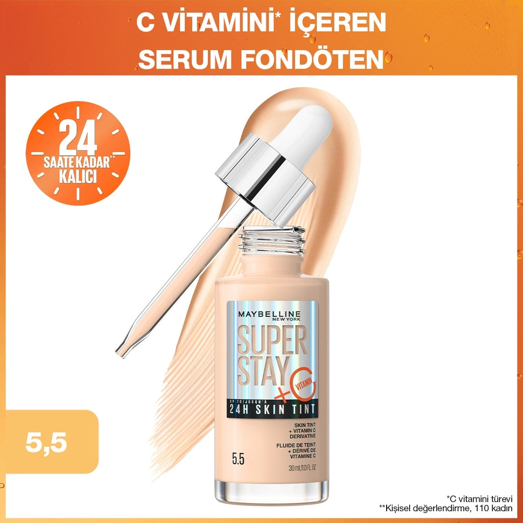 Maybelline New York Super Stay Skin Tint Foundation 10