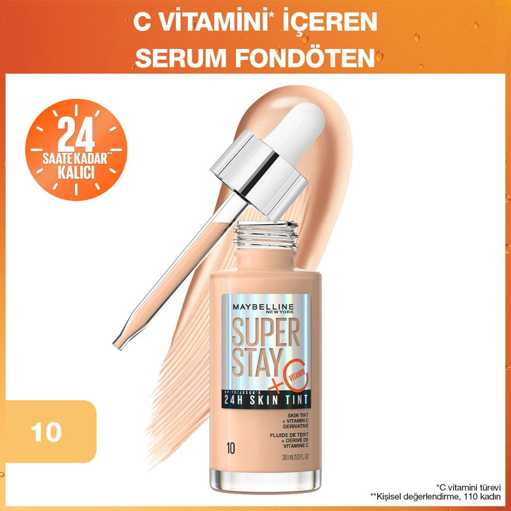 Maybelline New York Super Stay Skin Tint Foundation 03