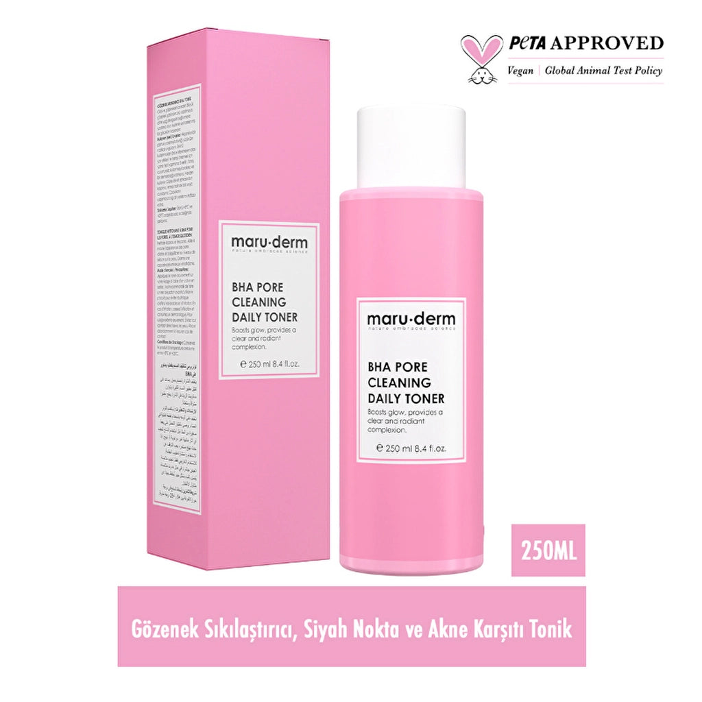 Maruderm Pore Firming, Blackhead and Anti-Acne BHA Tonic 250 ml