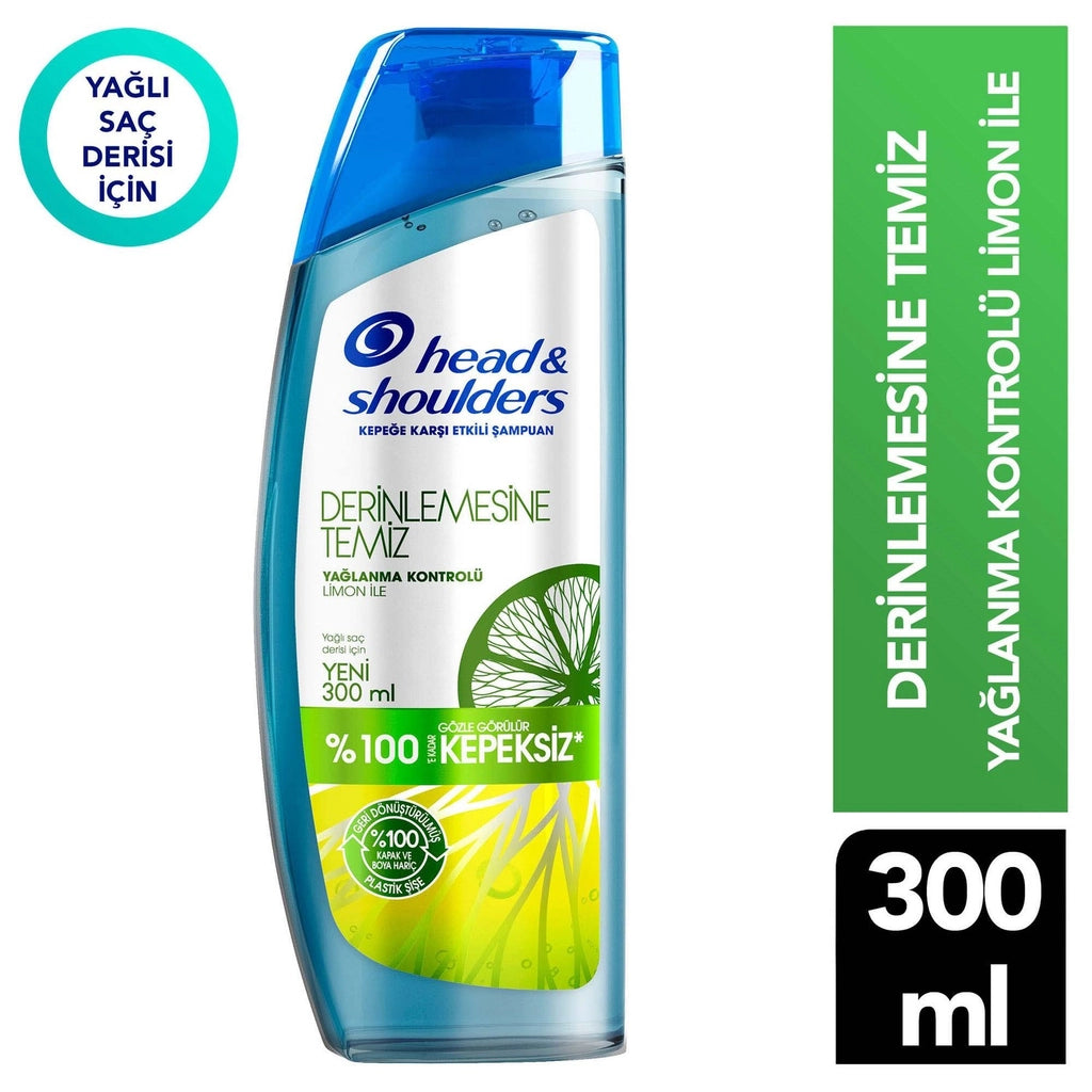 Head & Shoulders Deep Clean Oil Control Anti-Dandruff Shampoo 300 ml